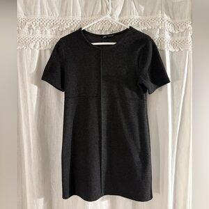 Zara Classic Black Short Sleeve Dress